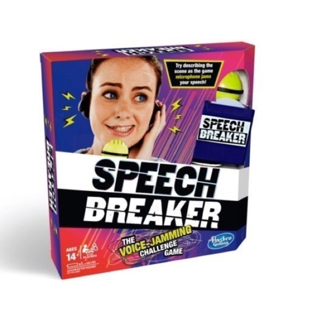 🎤 HASBRO “SPEECH BREAKER” GAME SET 🎤